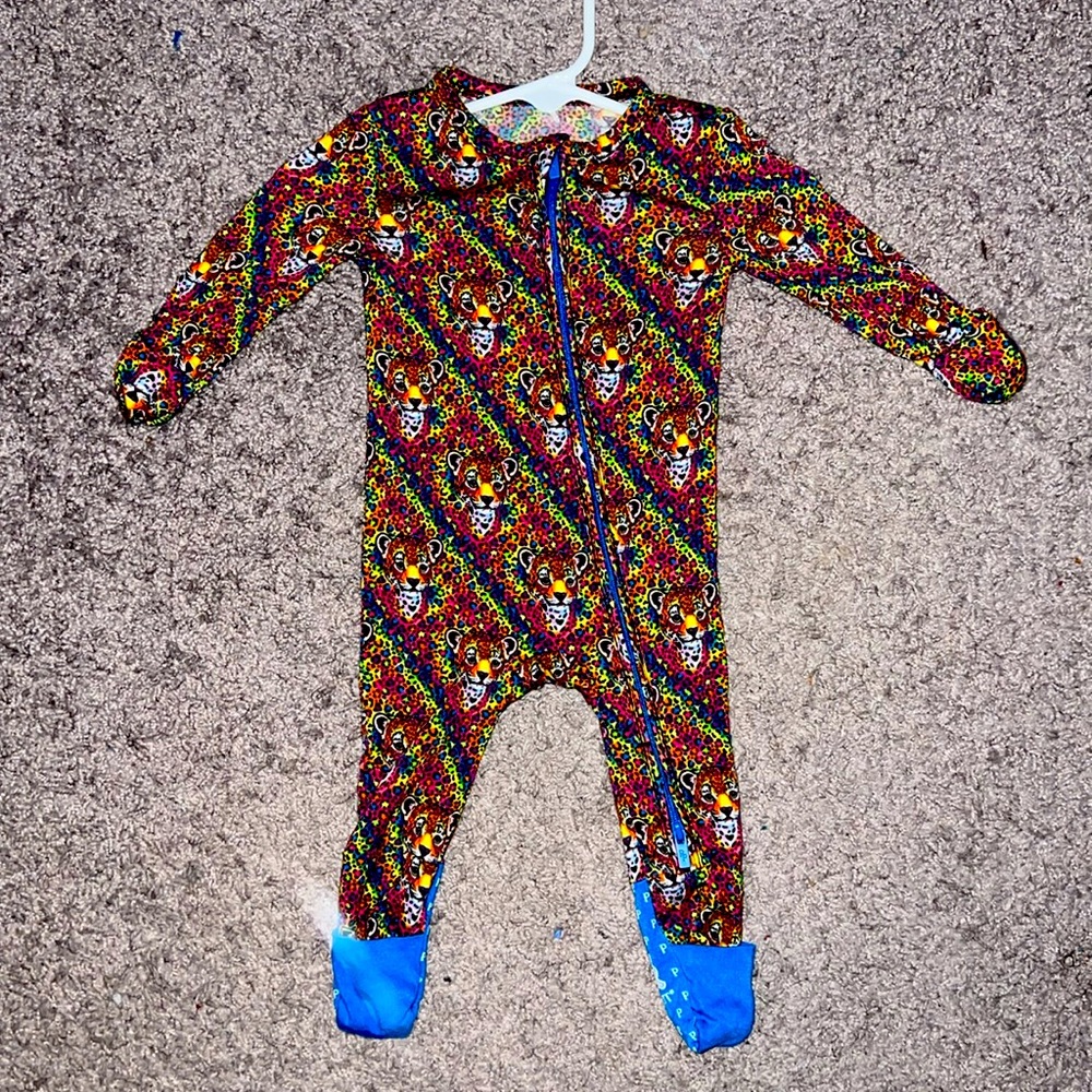 Posh Peanut Lisa Frank Tiger Footie